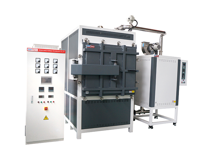 1100℃氣氛排膠預(yù)燒一體爐