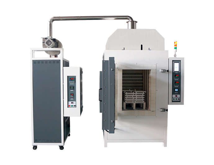 1100℃大容量排膠預(yù)燒一體爐