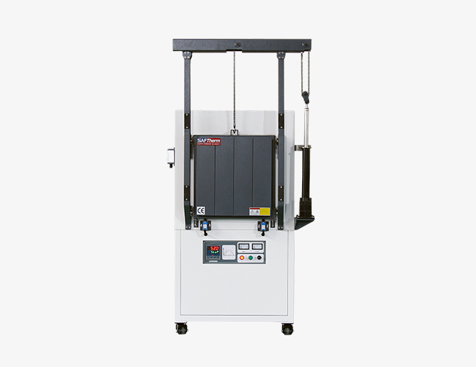 1700℃自動(dòng)門箱式電阻爐